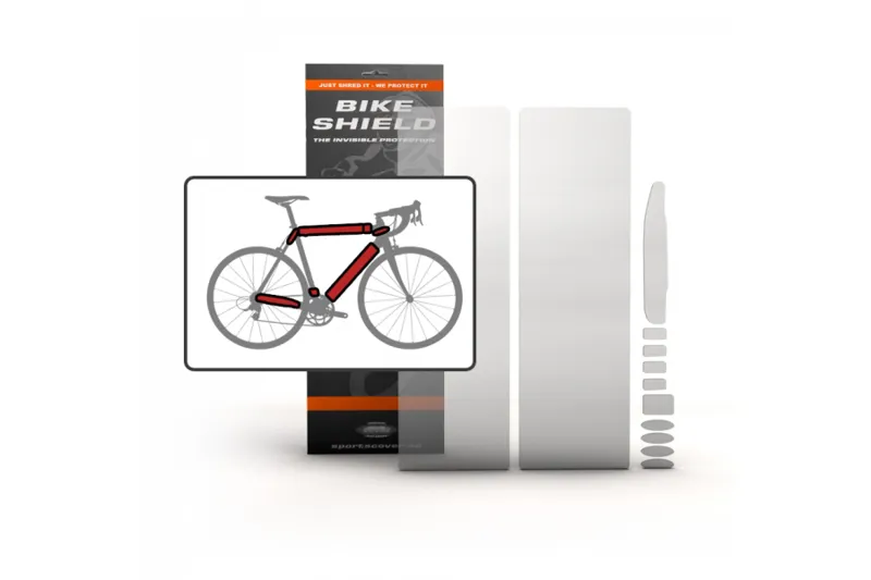 Bike shield frame shop protection