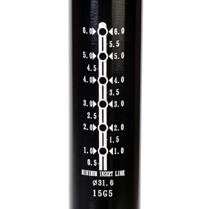 Genetic Syngenic Superlight Inline Twin Bolt 300mm Seat Post in Black-2