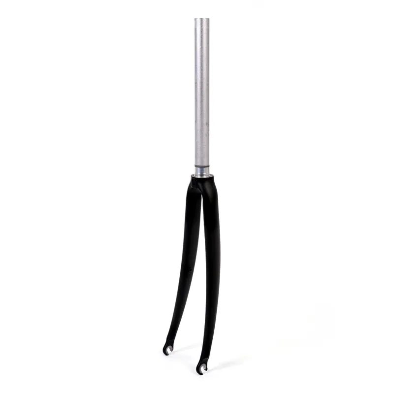 The Light Blue Wolfson Carbon QR Rim Brake 11 8 Road Fork in Black