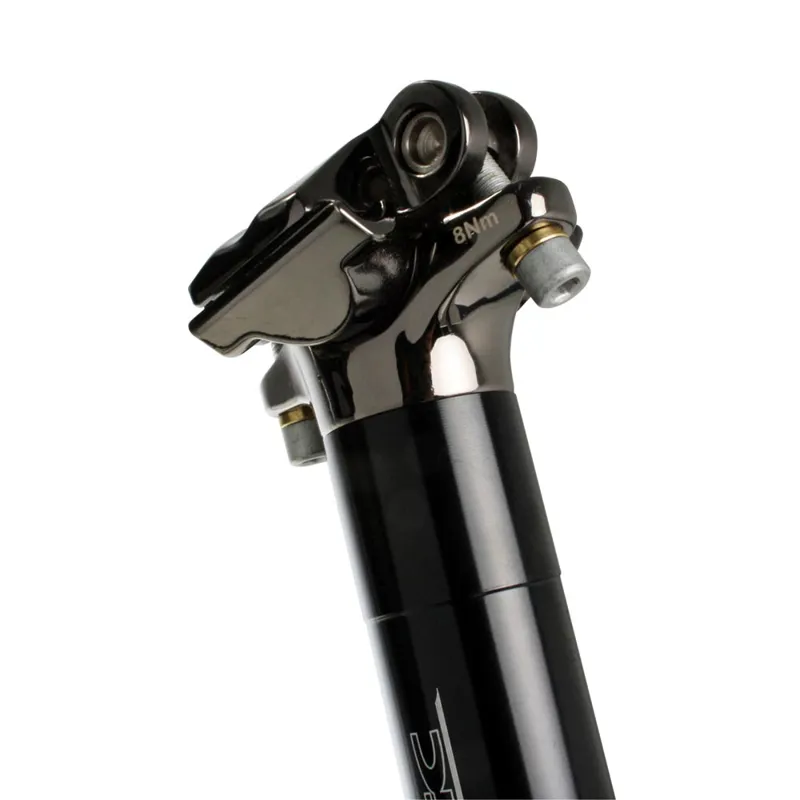 Genetic Syngenic Superlight Inline Twin Bolt 300mm Seat Post in Black