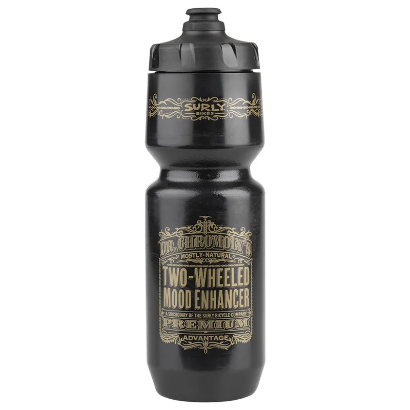 Surly Dr. Chromolys Elixir Water Bottles in Black