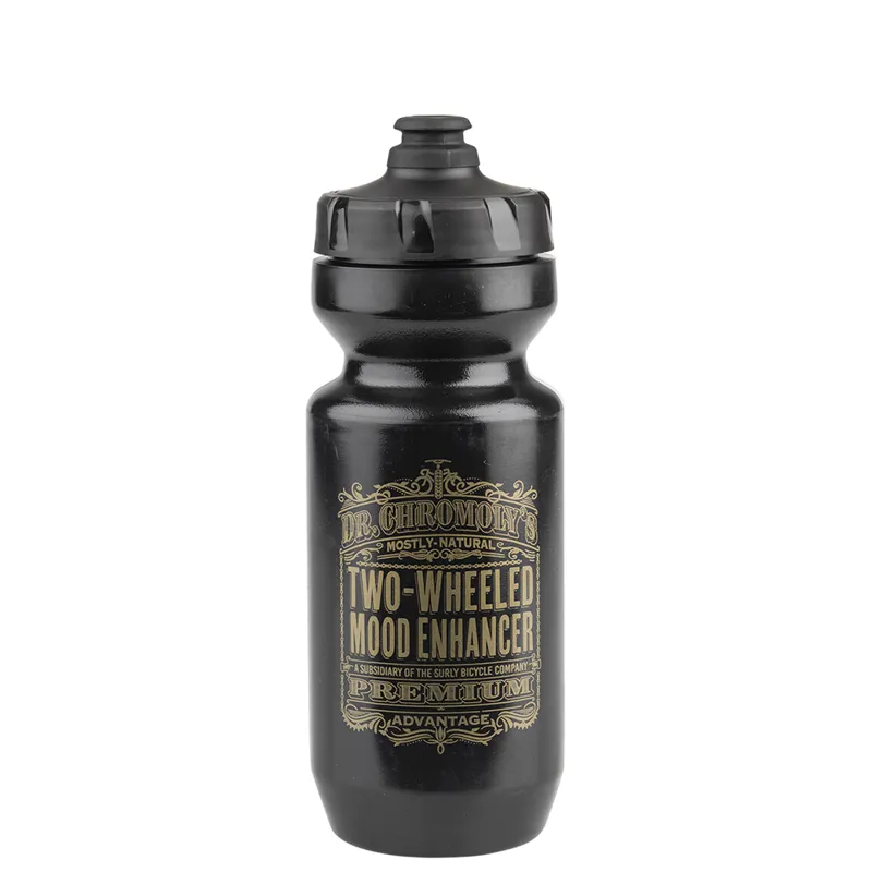 Surly Dr. Chromolys Elixir Water Bottles in Black-1