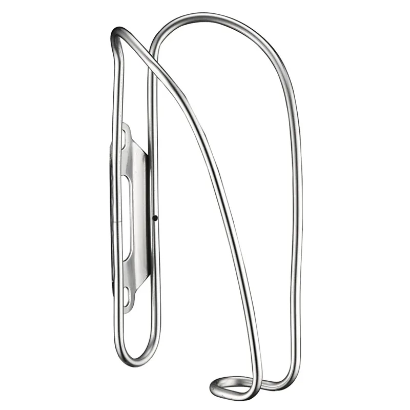 Dia Compe ENE Stainless Steel Water Bottle Cage in Silver