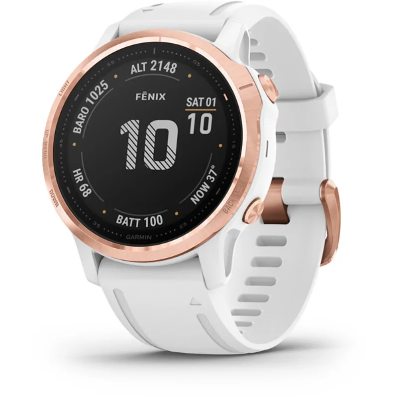 Garmin Fenix 6S Pro Small GPS Watch in Rose Gold