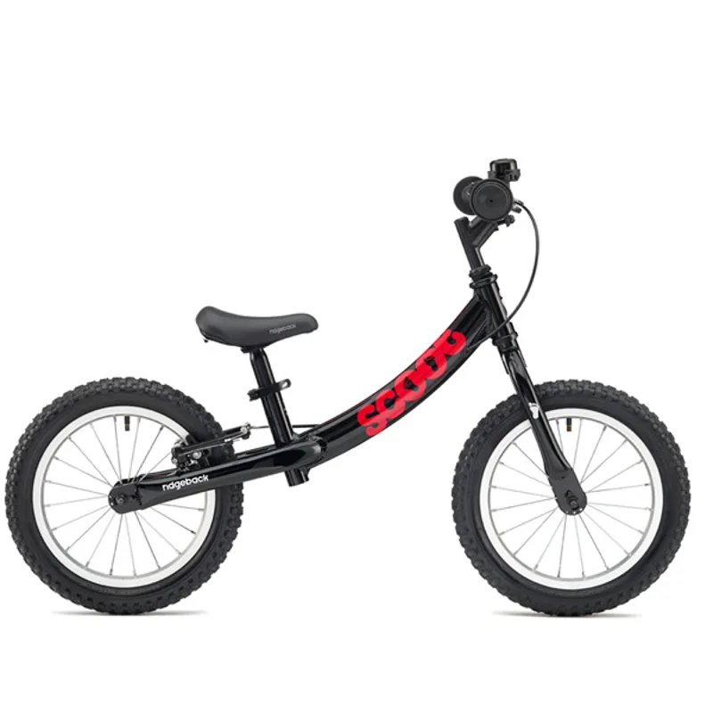 Ridgeback Scoot XL 14 inch Wheel Kids Bike in Black
