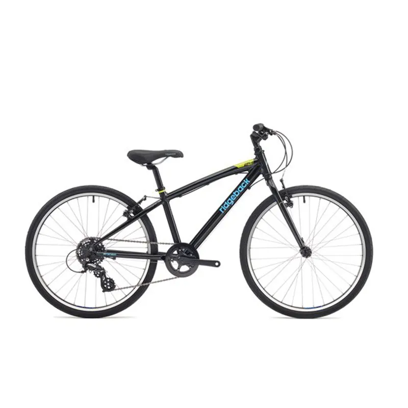 Ridgeback Dimension 24 Inch Wheel Kids Bike in Black
