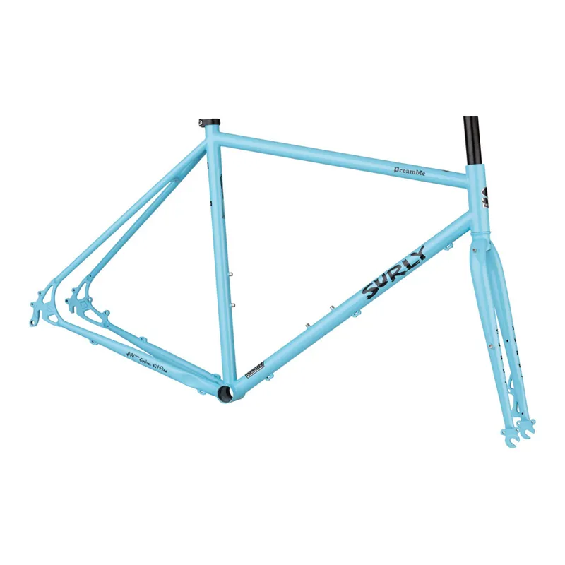 Surly Preamble Gravel Frameset in Skyrim Blue