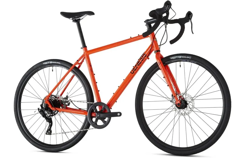 Genesis CDA 10 1X Gravel Bike in Orange-1