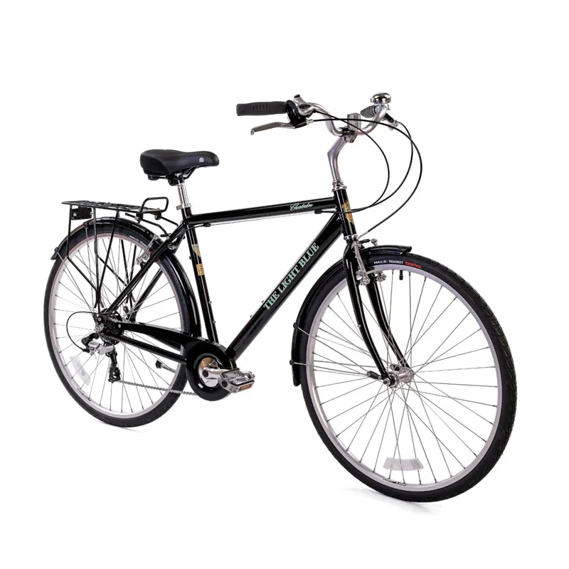 Light Blue Chesterton 7spd Bike in Black-1