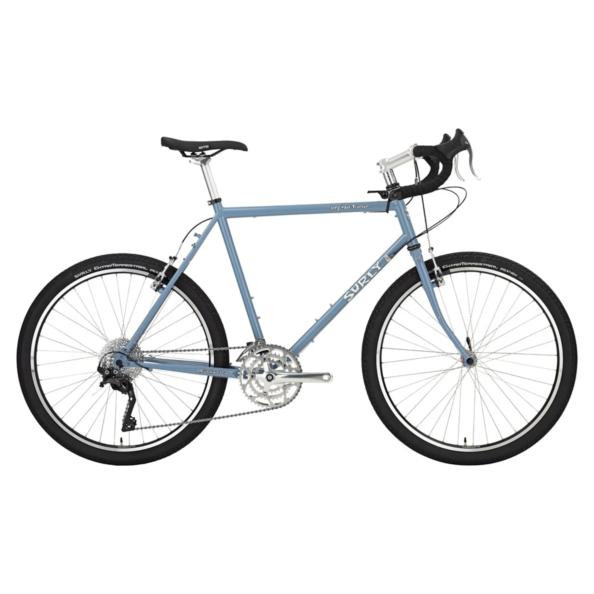 Surly Long Haul Trucker 26 Inch Wheel Steel Touring Bike in Blue Suit