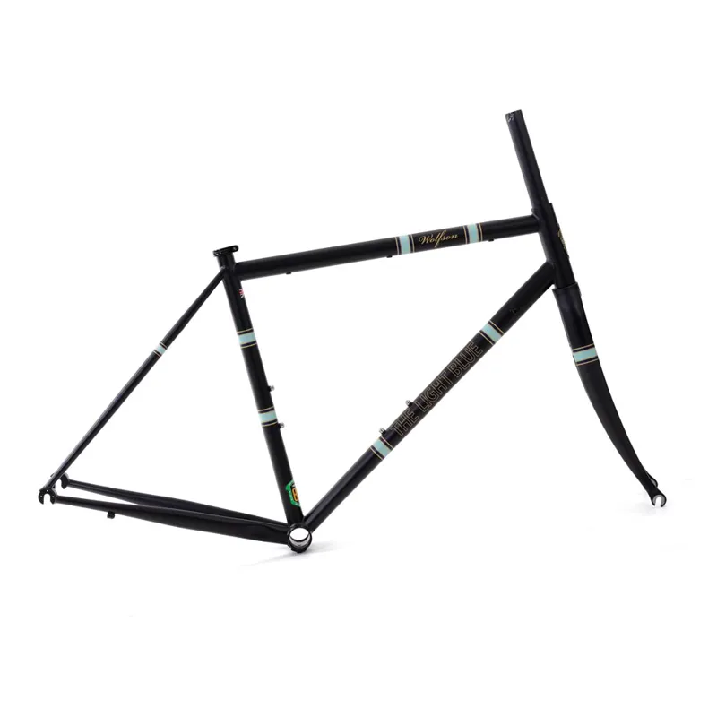 The light Blue Wolfson Frameset in Black