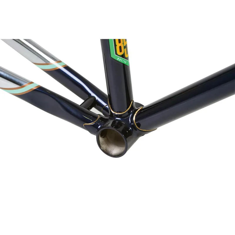 The Light Blue Kings 853 Steel Frameset in Blue/Chrome-1