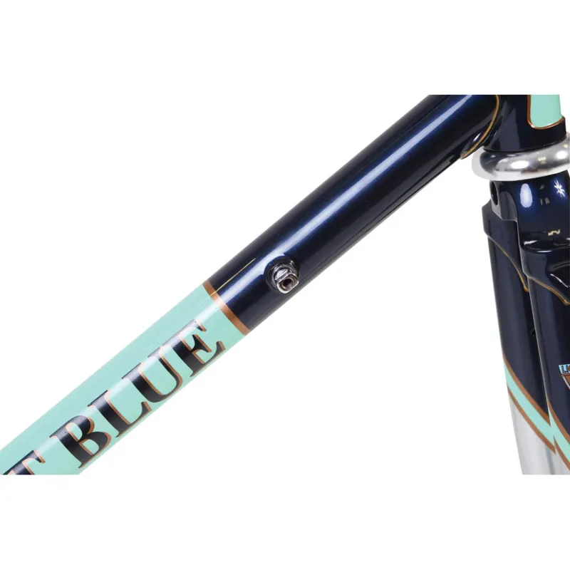 The Light Blue Kings 853 Steel Frameset in Blue/Chrome-2
