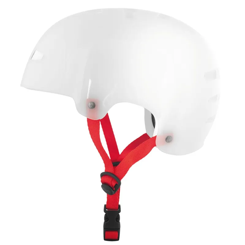 TSG Evolution Solid Adults Helmet in Clear White-1