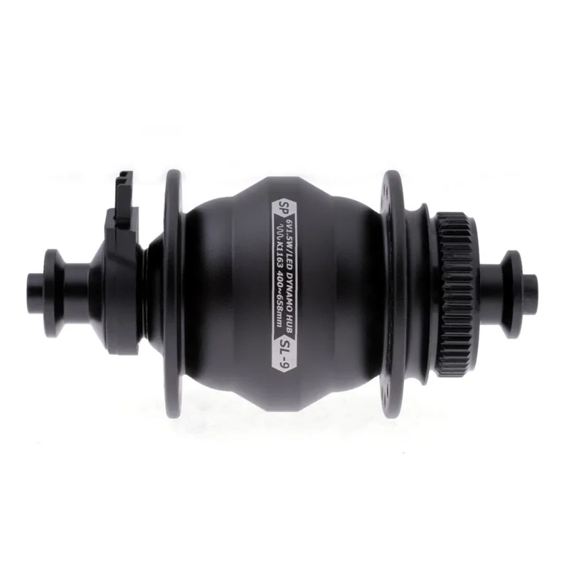 Shutter Precision SL-9 Centre Lock Dynamo Hub in Black-2