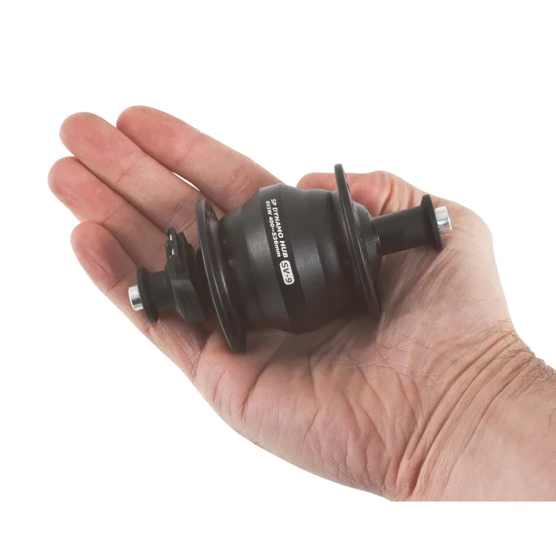 Shutter Precision SV-9 Ultraslim Dynamo Hub in Black-3