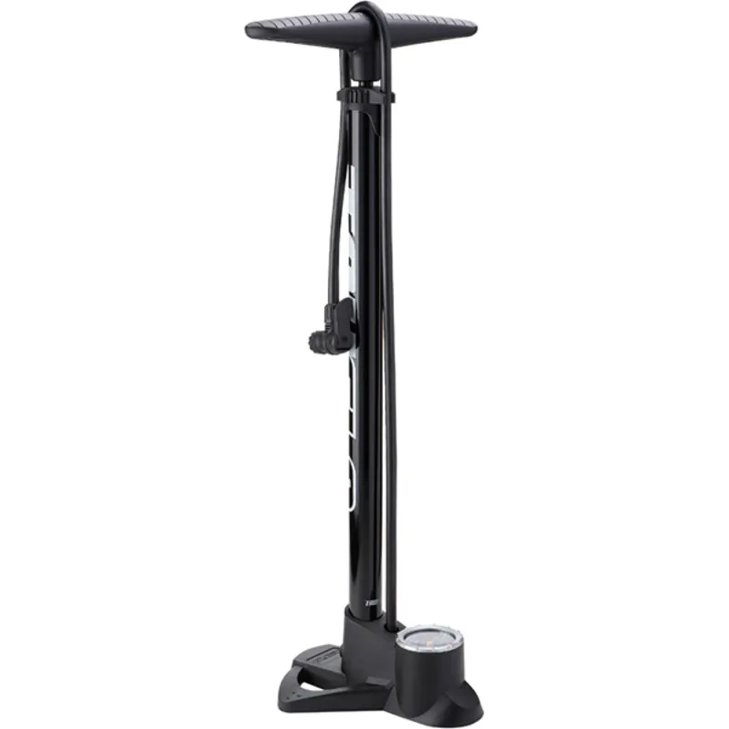Truflo Easitrax 3 Bike Track Pump in Black