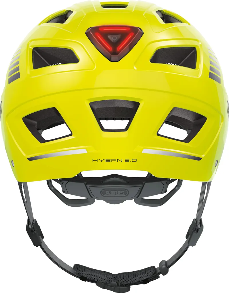 ABUS Hyban 2.0 Urban Helmet in Signal Yellow-2