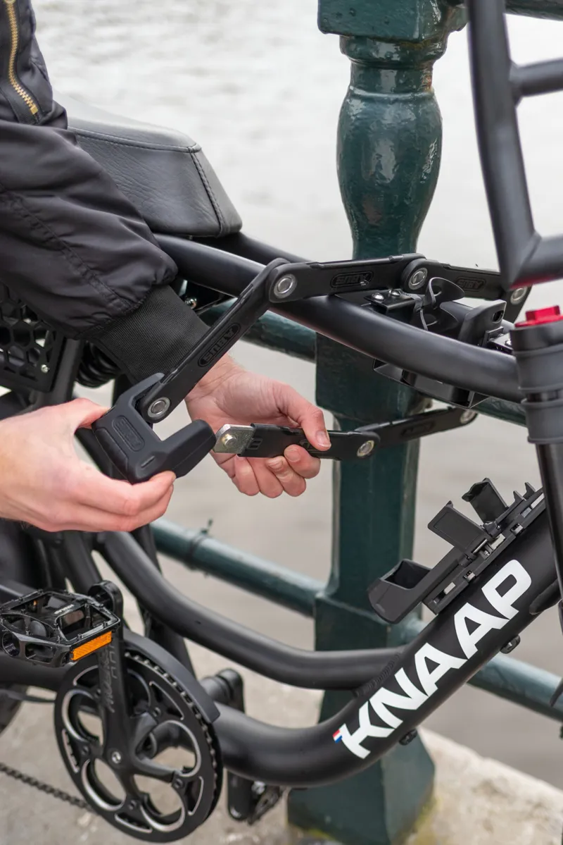 ABUS Bordo 6500K Granit Folding Lock 90cm Sold Secure Gold-1