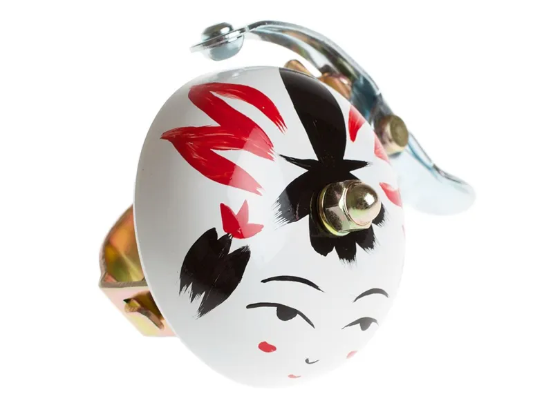 Crane Hand Painted Bell in Onna-1