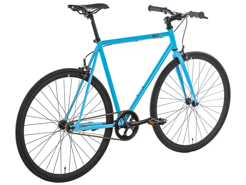 6KU Fixie and Single Speed Bike in Iris Blue-1