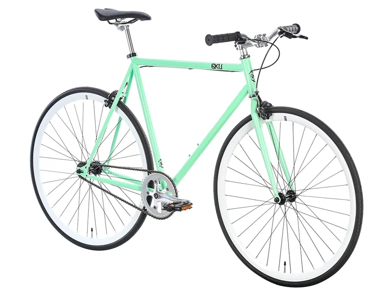 6KU Fixie and Single Speed Bike in Milan 1 Green-3