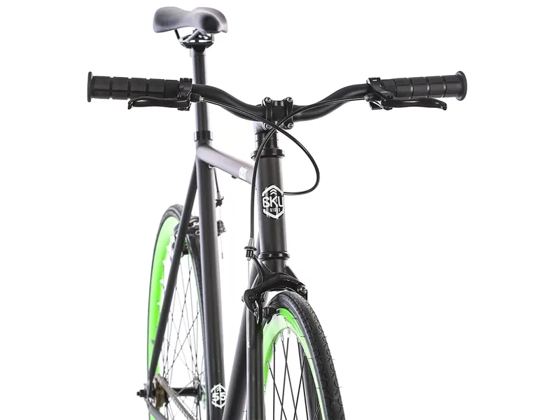 6KU Fixie and Single Speed Bike in Paul Green Black-2