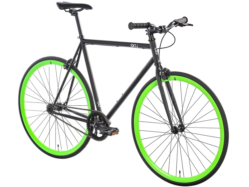 6KU Fixie and Single Speed Bike in Paul Green Black-3