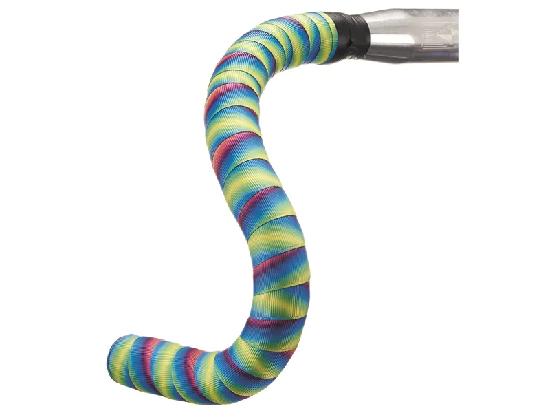 BLB Supreme Pro Ribbon Bar Tape in Neon Rainbow