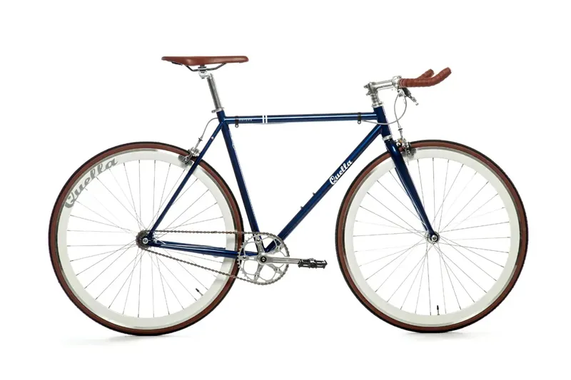 Quella Varsity Oxford Single Speed Bike in Dark Blue
