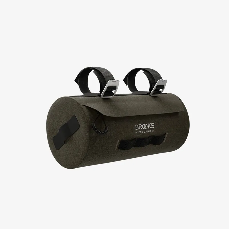 Brooks Scape Waterproof Handlebar Pouch in Green-1