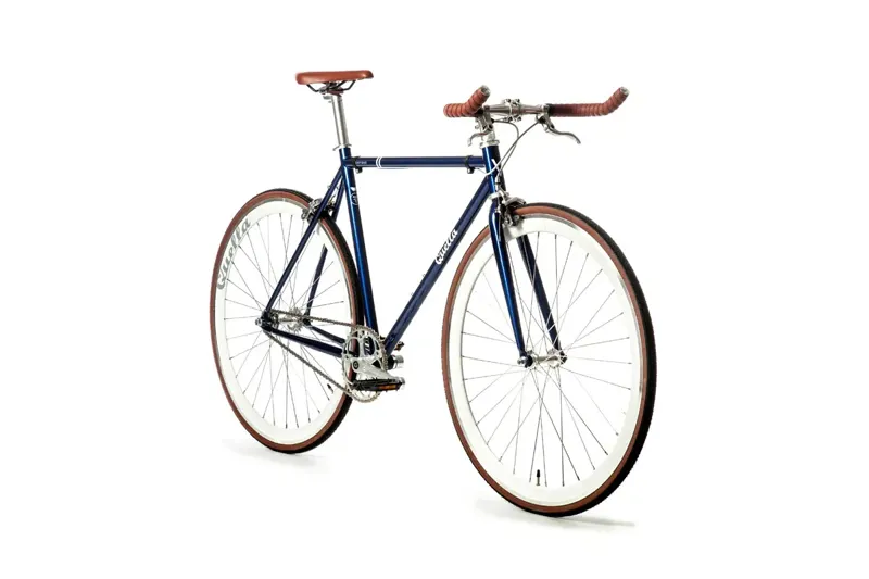 Quella Varsity Oxford Single Speed Bike in Dark Blue-1