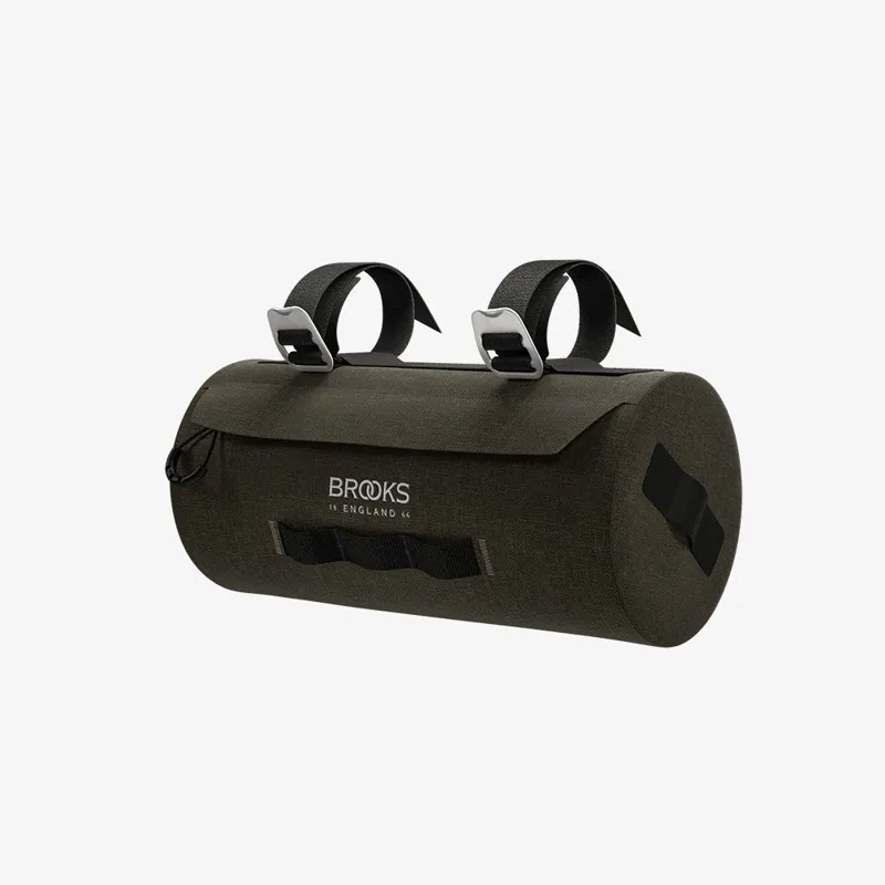 Brooks Scape Waterproof Handlebar Pouch in Green-3