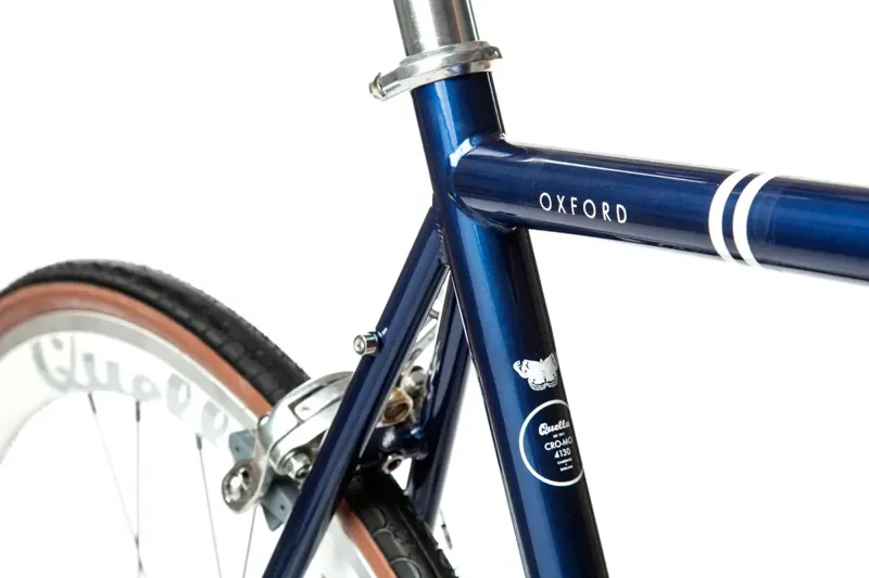 Quella Varsity Oxford Single Speed Bike in Dark Blue-5