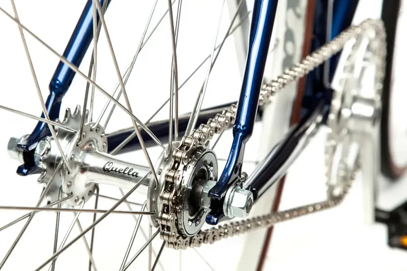 Quella Varsity Oxford Single Speed Bike in Dark Blue-6