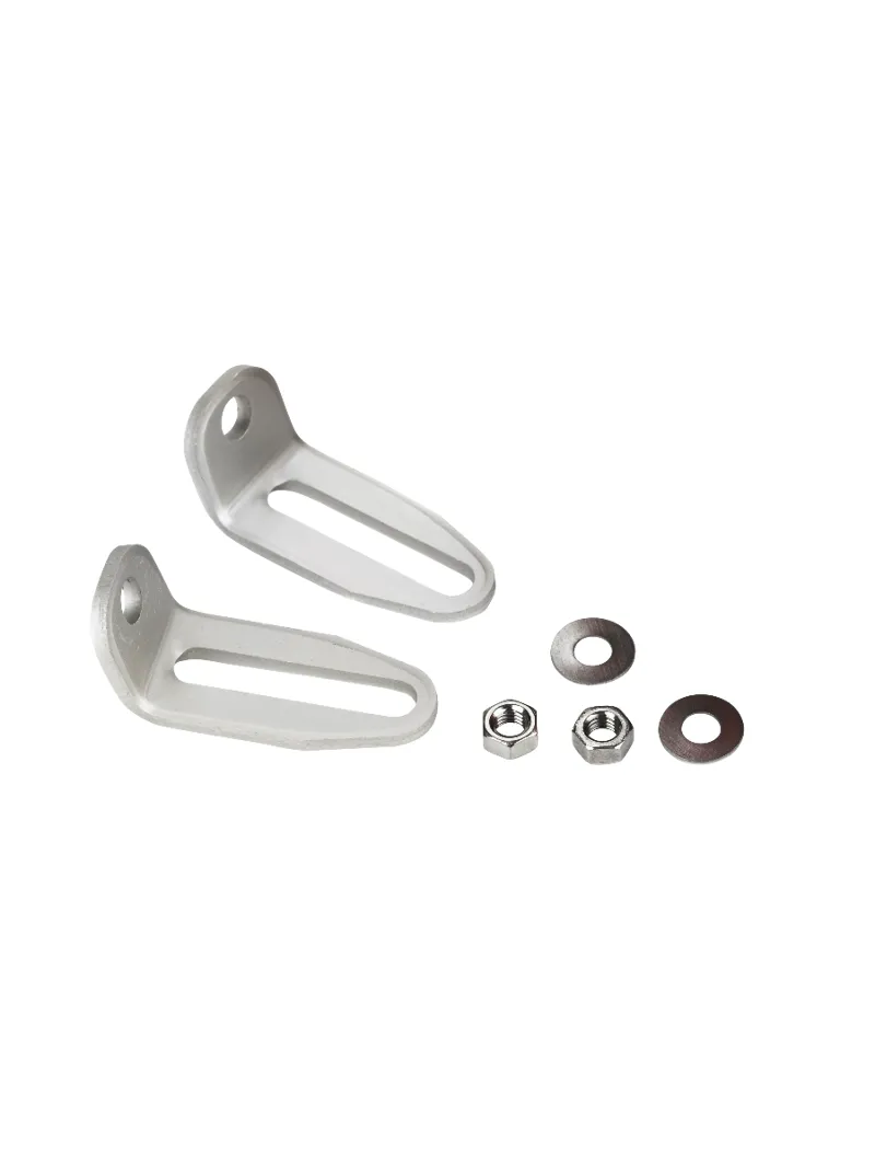 Brompton Replacement lamp Bracket Only Rear R Versions Silver