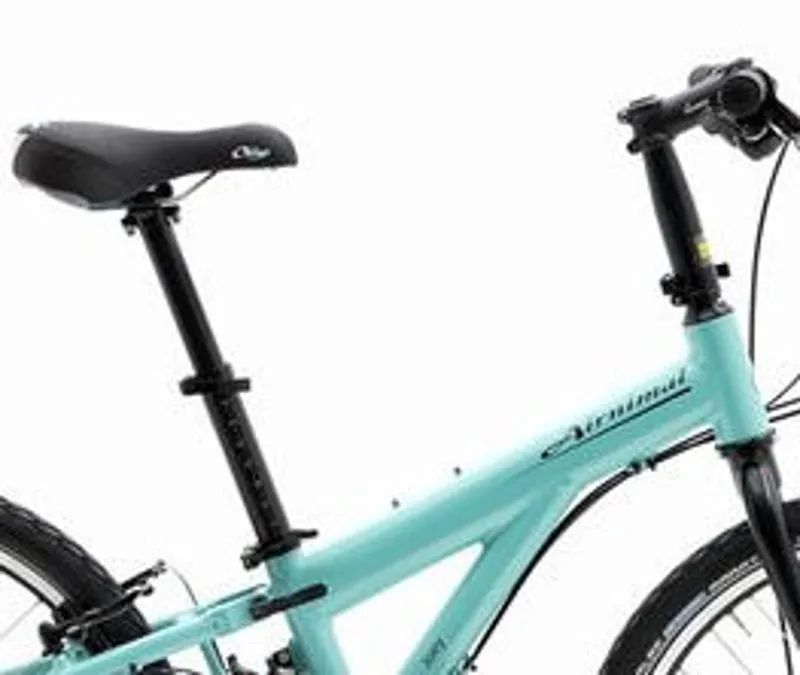 Airnimal Joey Commute 8 Speed Folding Bike in Matt Black or Matt Cambridge Blue-1