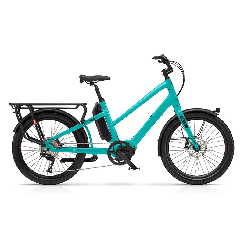 Benno Boost E CX EVO 5 Easy On Electric Bike in Aqua Green