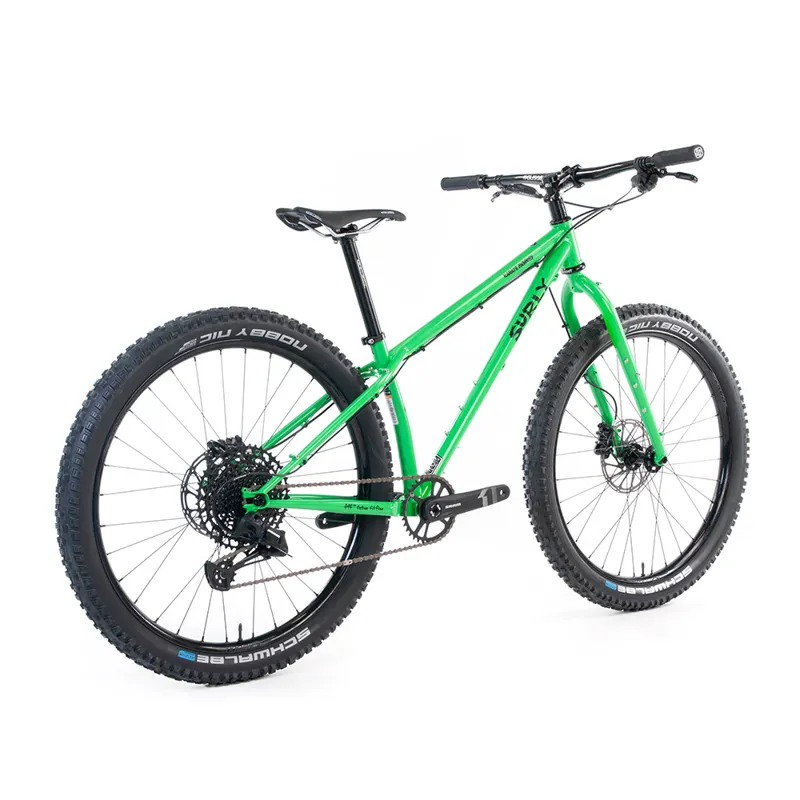 Surly Karate Monkey 27.5+ MTN Bike in High Fibre Green-2