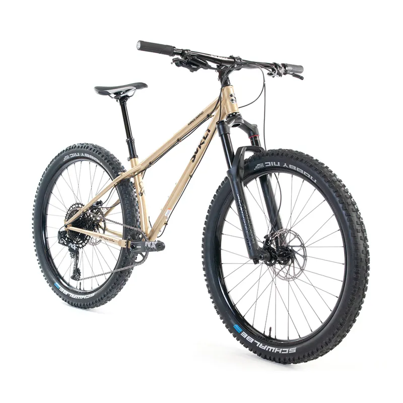 Surly Karate Monkey 27.5+ Sram Suspension MTN Bike in Fools Gold-1