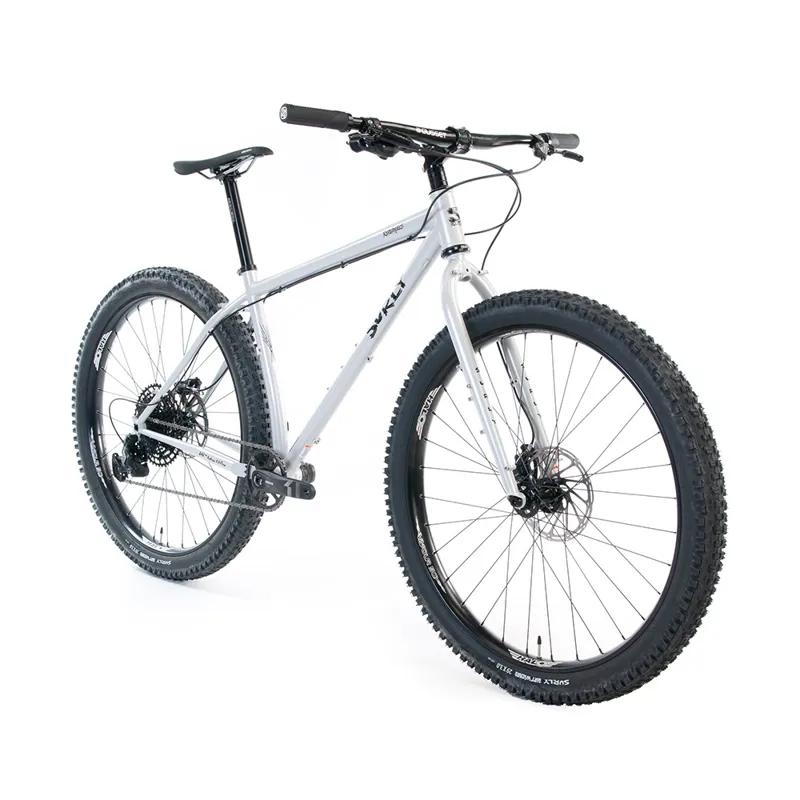 Surly Krampus Rigid Mountain Bike in First Looser Silver-1