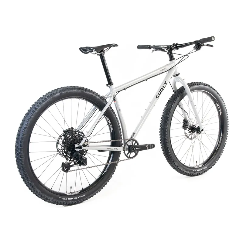 Surly Krampus Rigid Mountain Bike in First Looser Silver-2