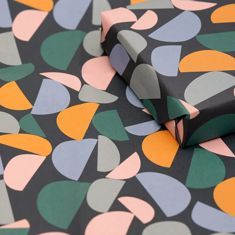 Gift Wrap with Patterned Paper-5