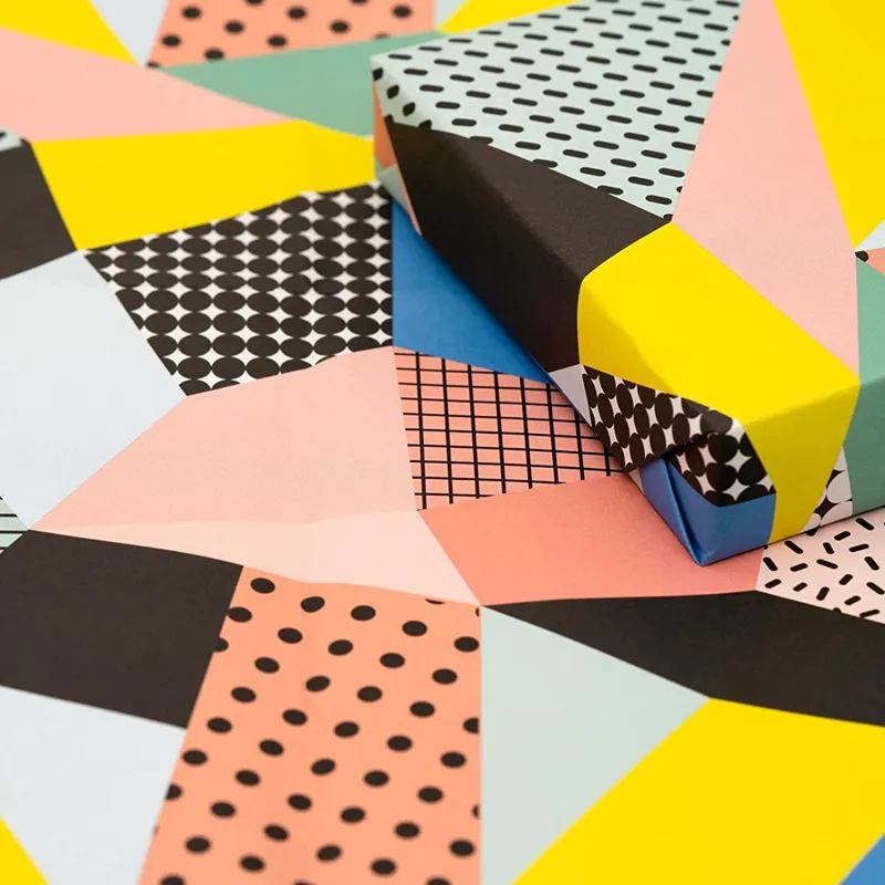 Gift Wrap with Patterned Paper-4