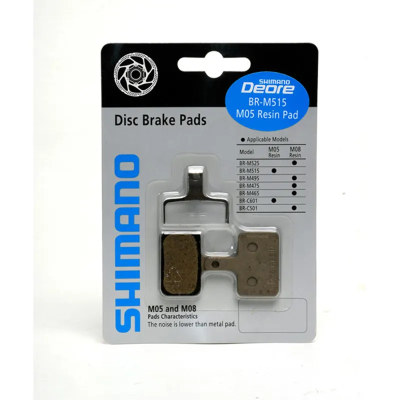 Shimano Deore M05 M515 Resin Disc Brake Pads