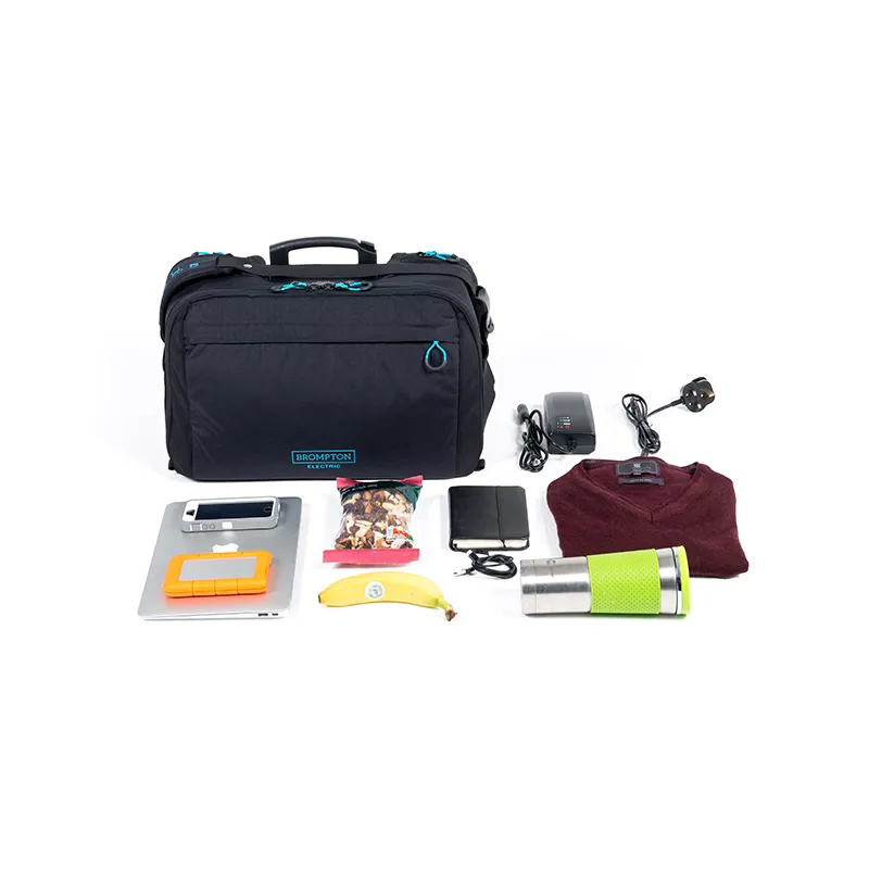 Brompton City Bag For Brompton Electric Black-2
