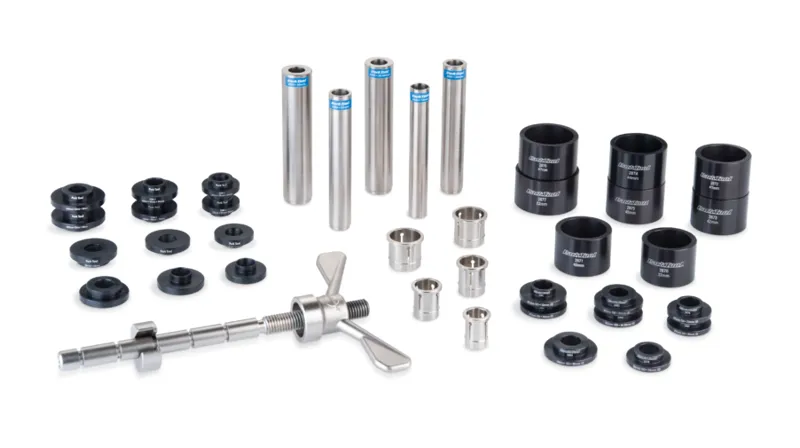Park Tool Bearing Press and Pull Set in Silver