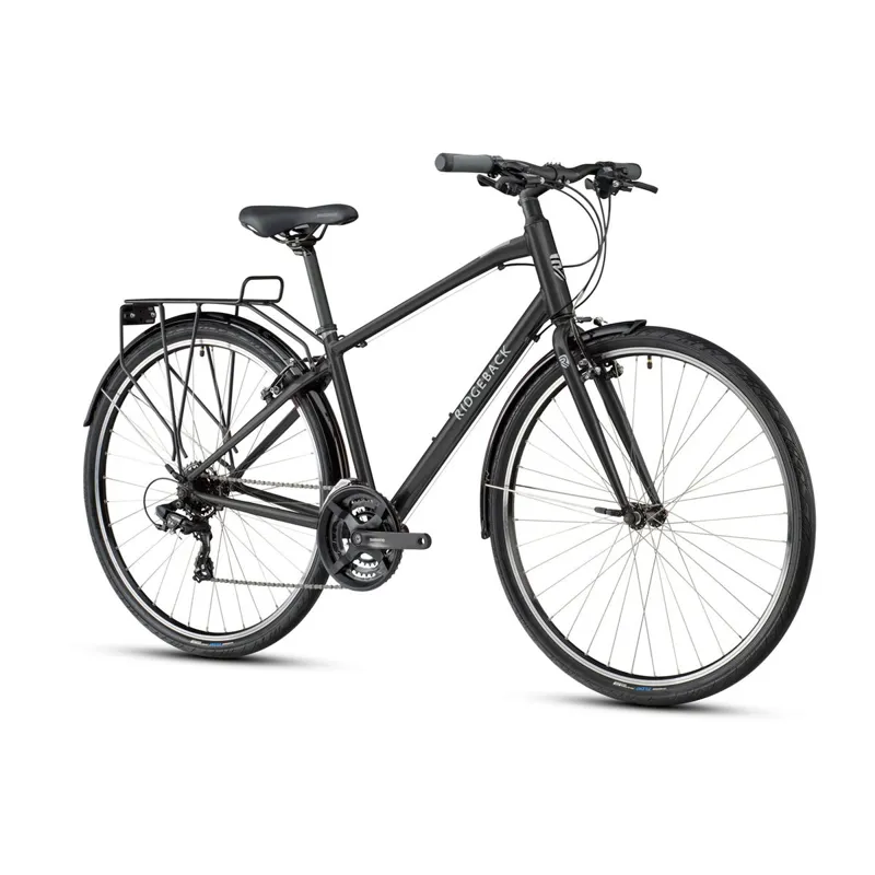 Ridgeback Speed Hybrid Bike in Black-1