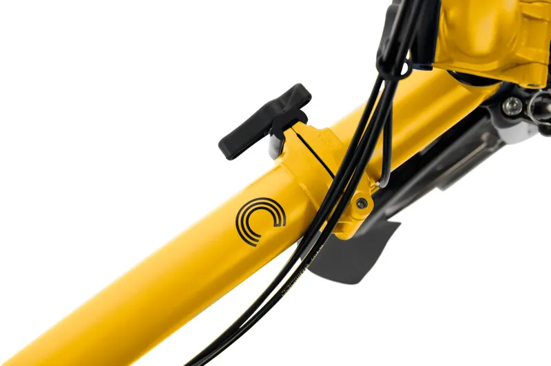 Brompton C Line 6 Speed Folding Bike in Bumblebee Yellow-3