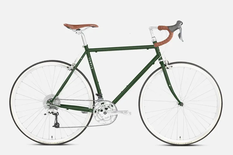 Temple Brooks Electric Bike Temple Classic Tour Bike In Racing Green